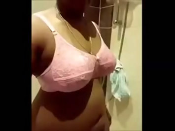 Exotic Bhabhi In Pink Bra Hairy Pussy Nude Selfie